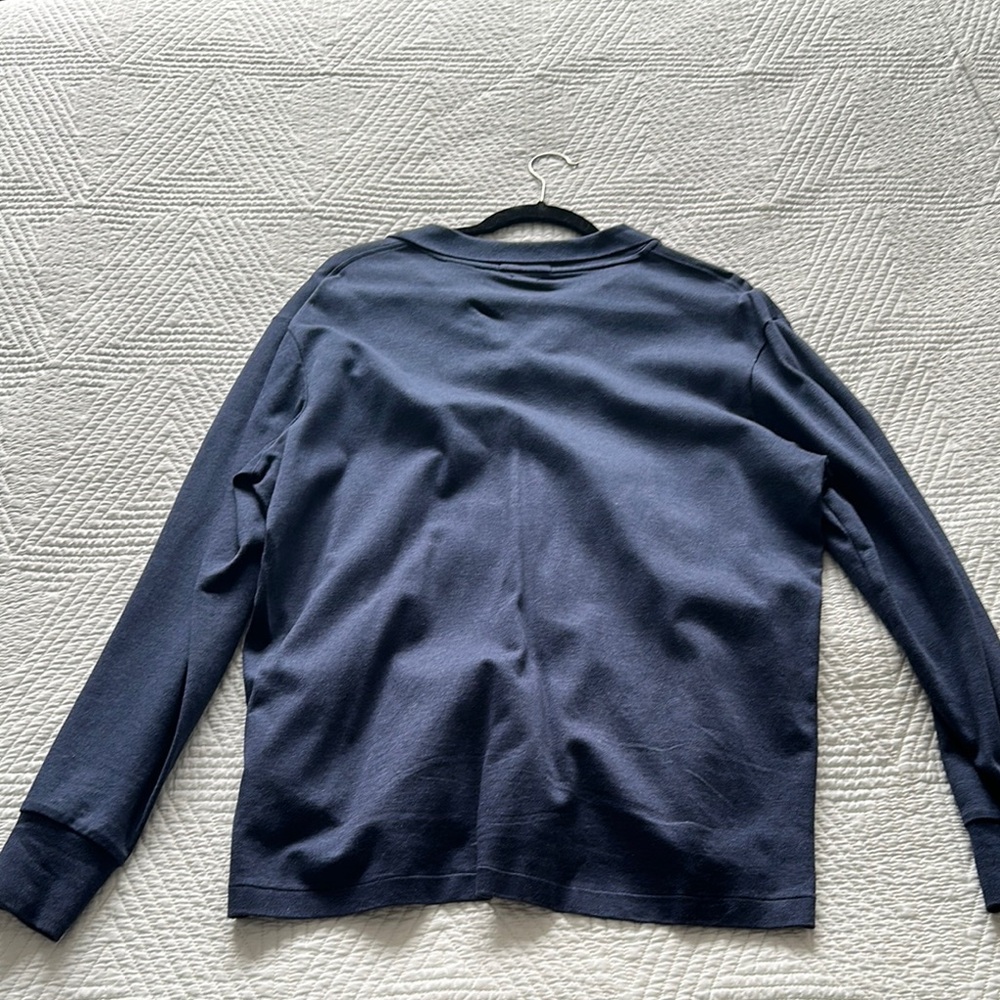 Polo by Ralph Lauren Blue Long-Sleeve Polo Shirt - Picture 4 of 4